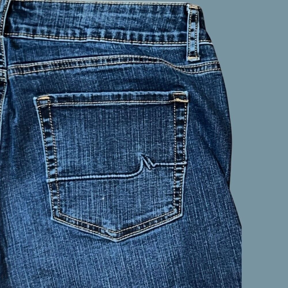 Plus Size Maurices Curvy High Rise DarkWash Jeans Size 16 Short 33x29 #40 - Picture 5 of 6